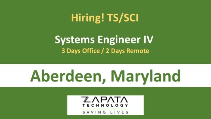 Job >>https://bgjobz.com/ZT1346 >> Hybrid 2-3 days in office at Aberdeen, Maryland. Need 12 years experience keeping system acquisition processes moving forward ... TS/SCI with IAT III, may be able to waive to IAT II for strong candidate #job #systemengineer #PMP #systems #Army #INSCOM #BGJobs